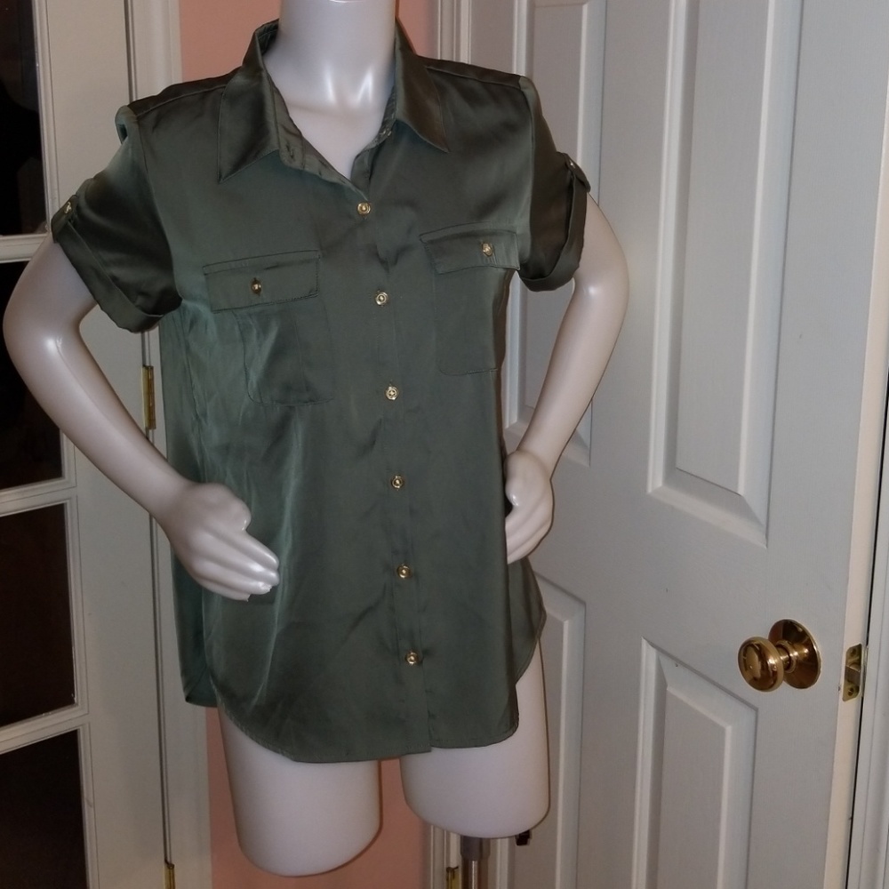 Women's Olive Green Shirt